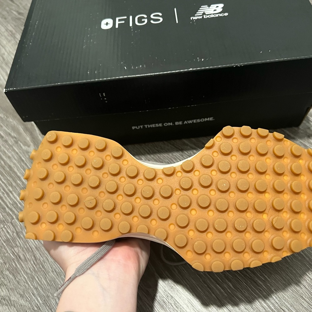 Figs x New Balance 327 brand new in box!  Size 6.5